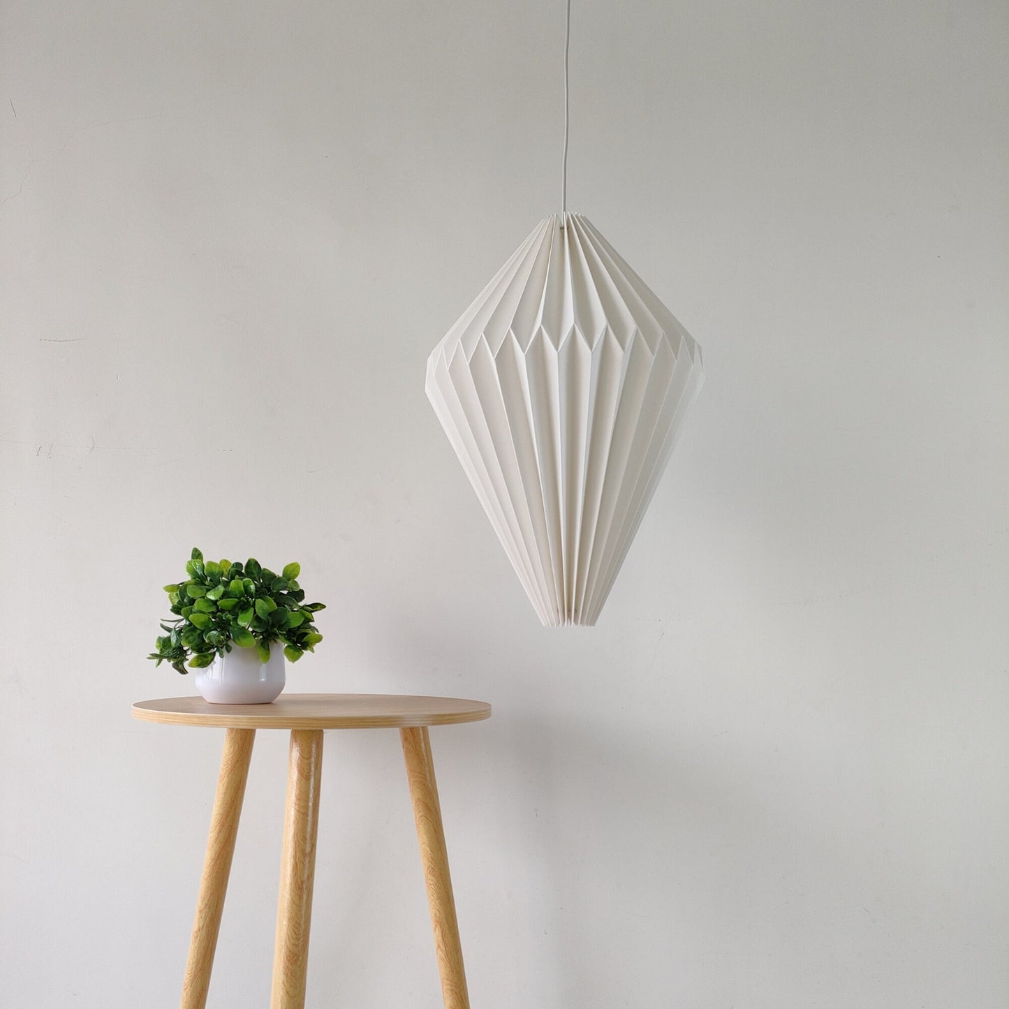 Minimalist Origami Lampshade,Handmade Pendent lights for Home Decor