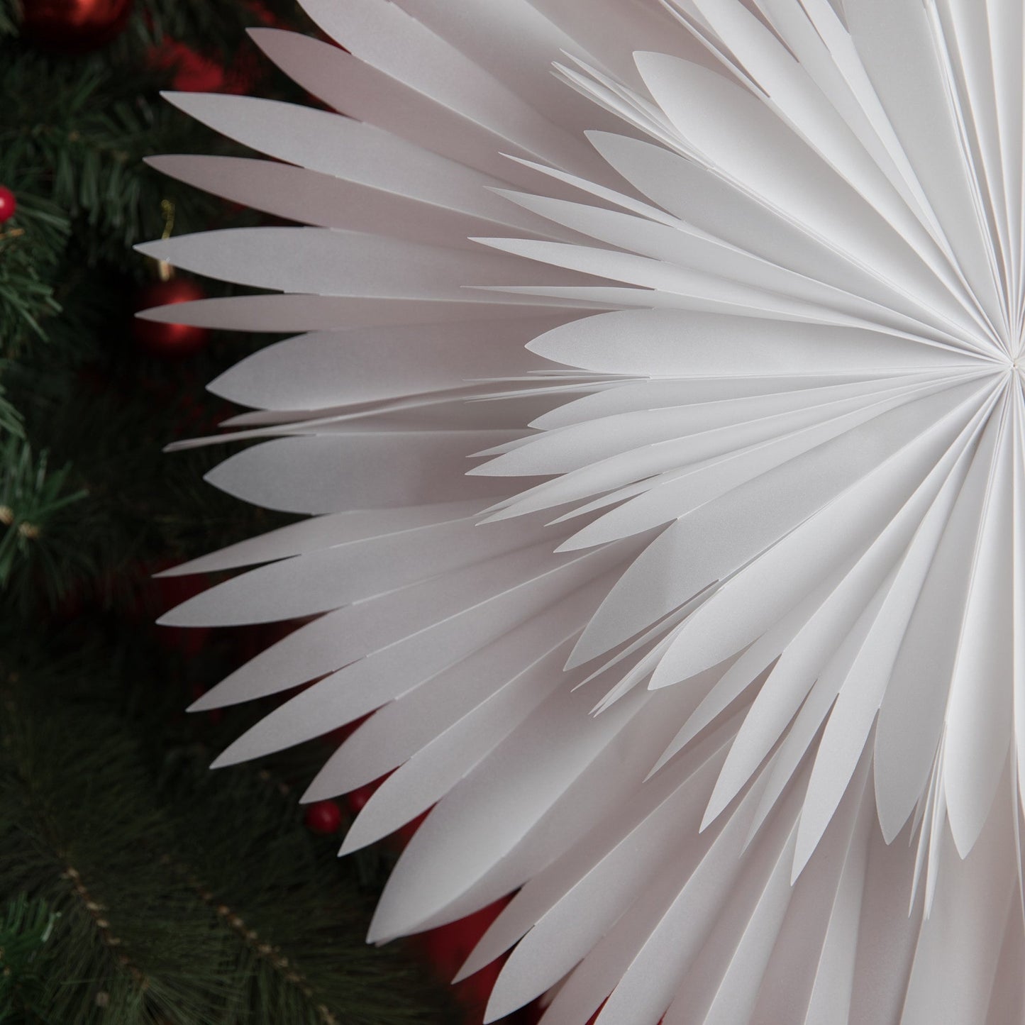 White Snowflake Lanterns , Hanging Star Lights ,Home Decor,Power Cord Not Included