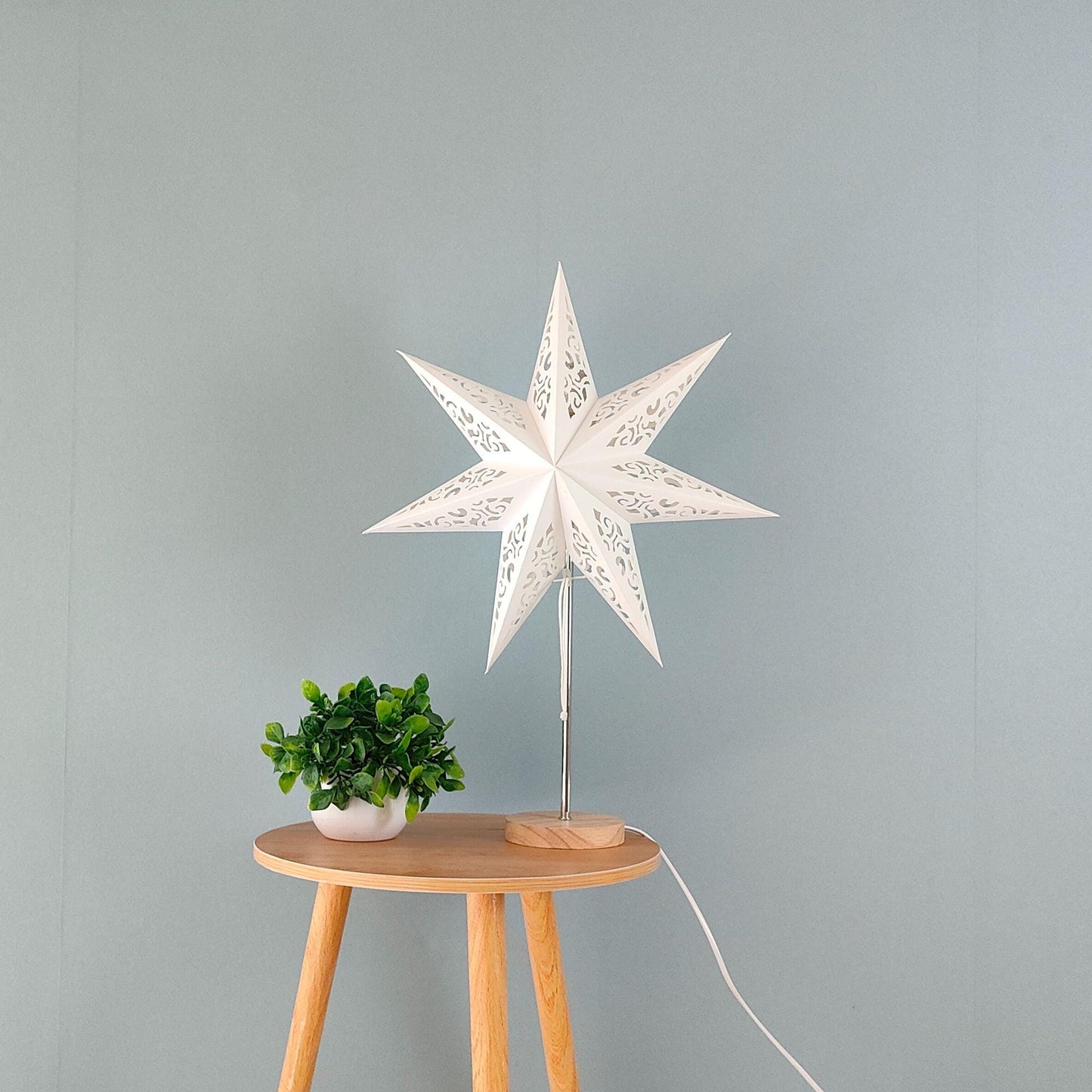 Paper Star Table Lamps for Living Room,Lights of Scandinavia , , Home Decor