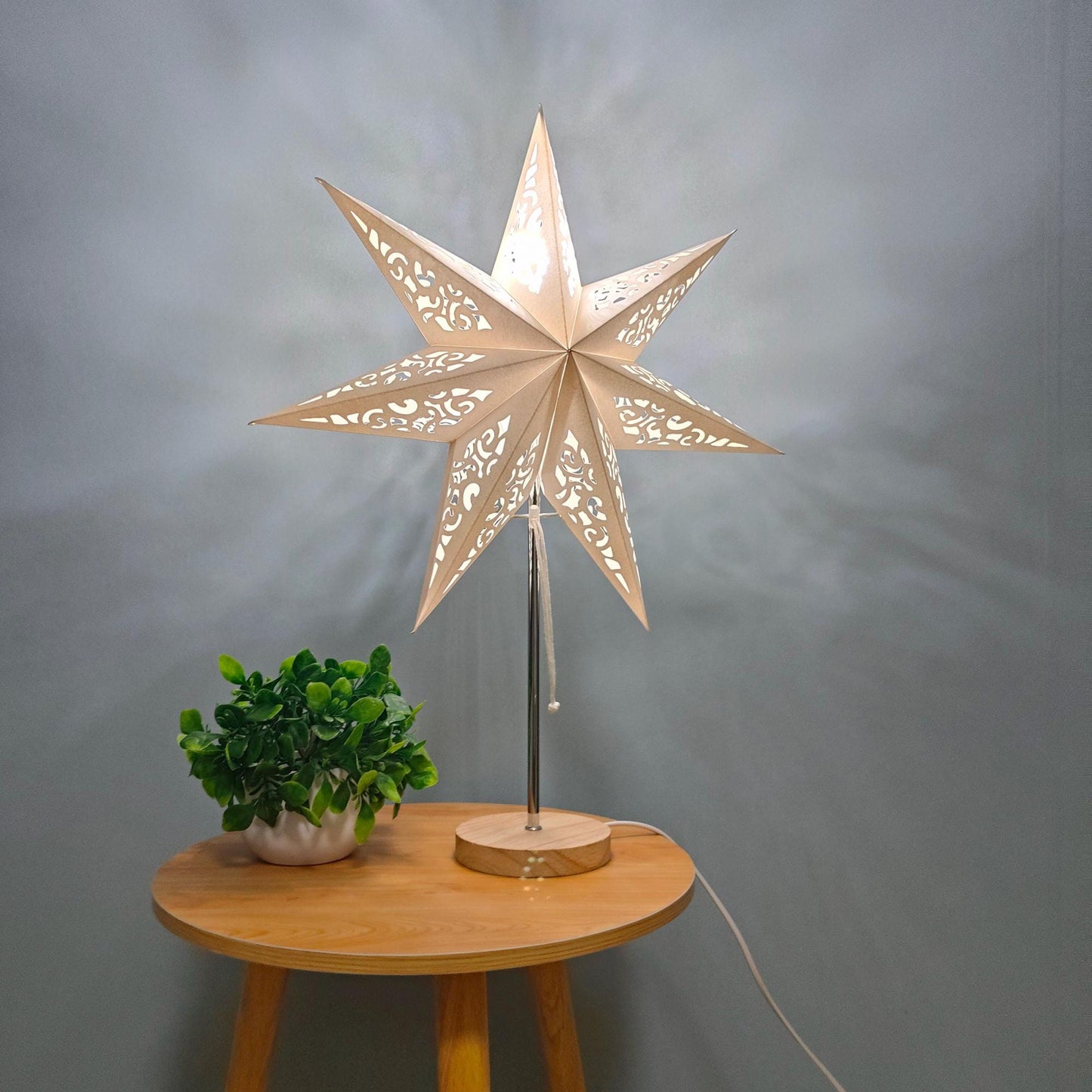 Paper Star Table Lamps for Living Room,Lights of Scandinavia , , Home Decor