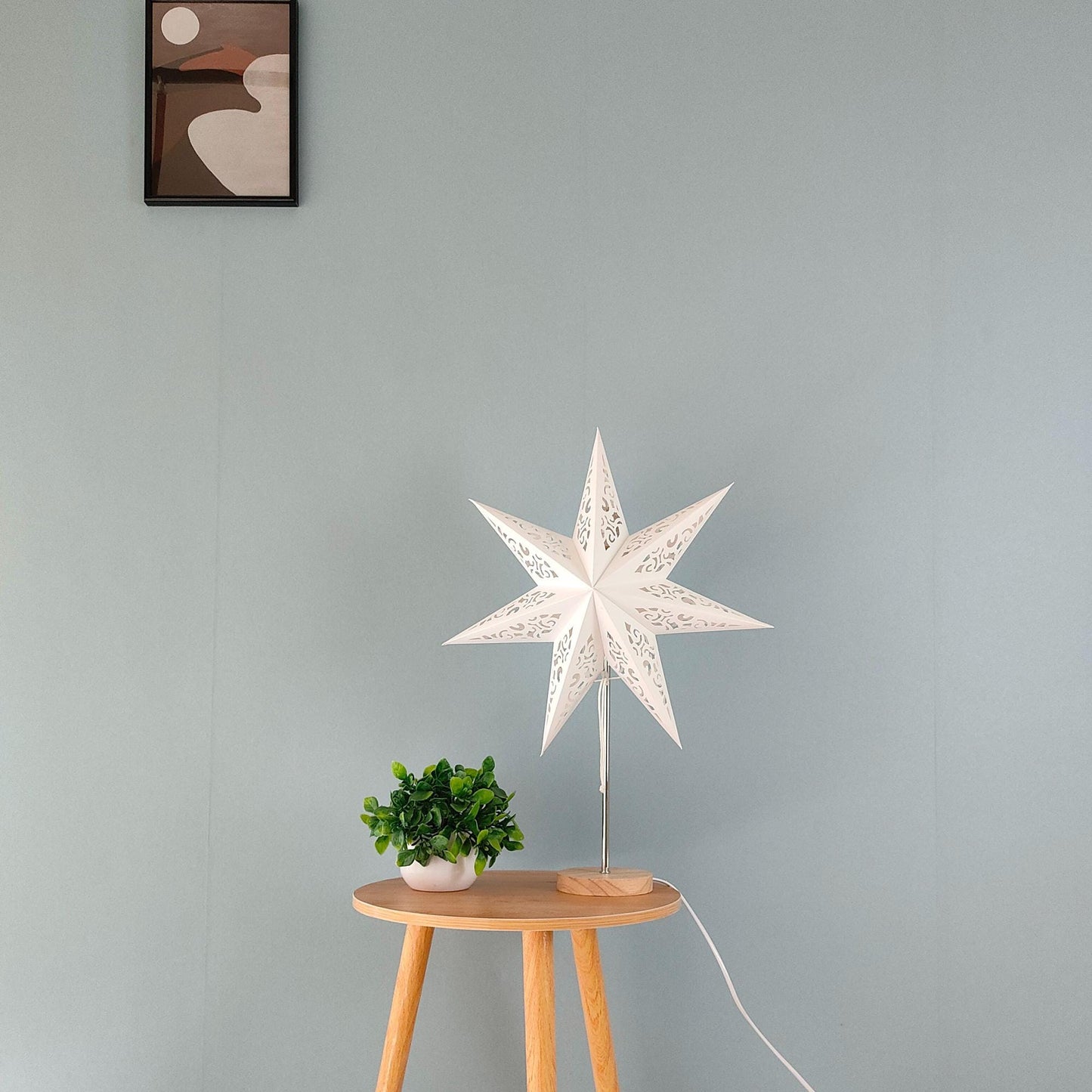 Paper Star Table Lamps for Living Room,Lights of Scandinavia , , Home Decor