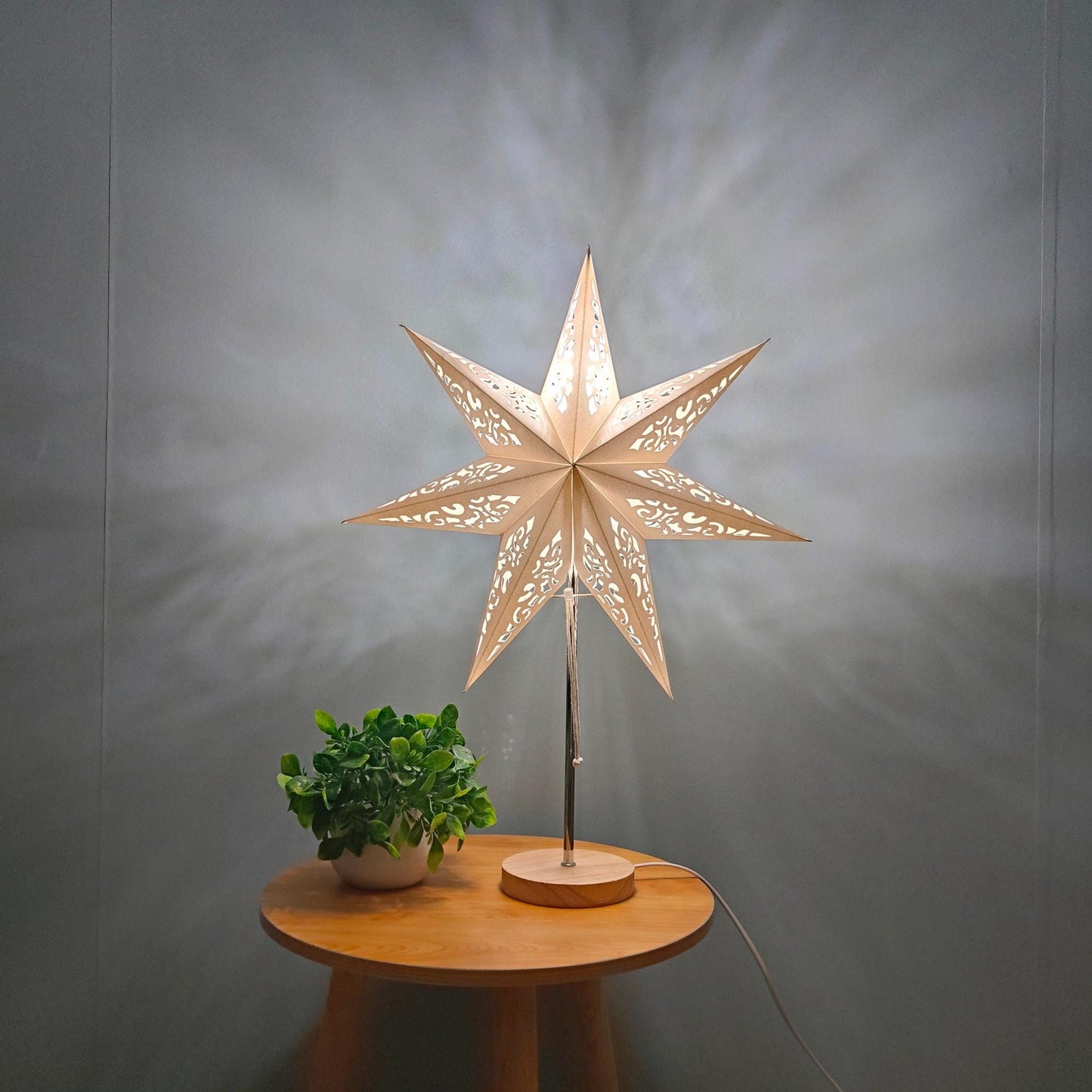 Paper Star Table Lamps for Living Room,Lights of Scandinavia , , Home Decor