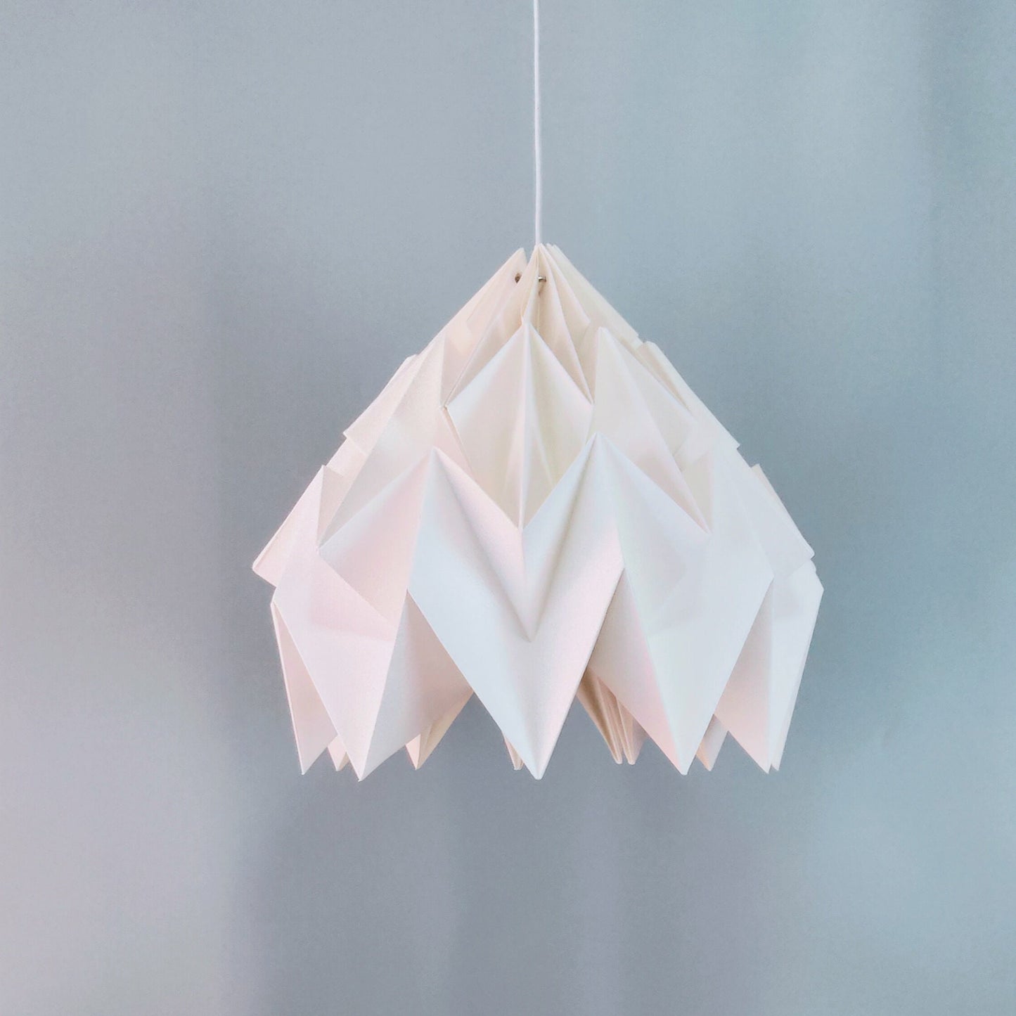 Minimalist Origami lampshade Handmade