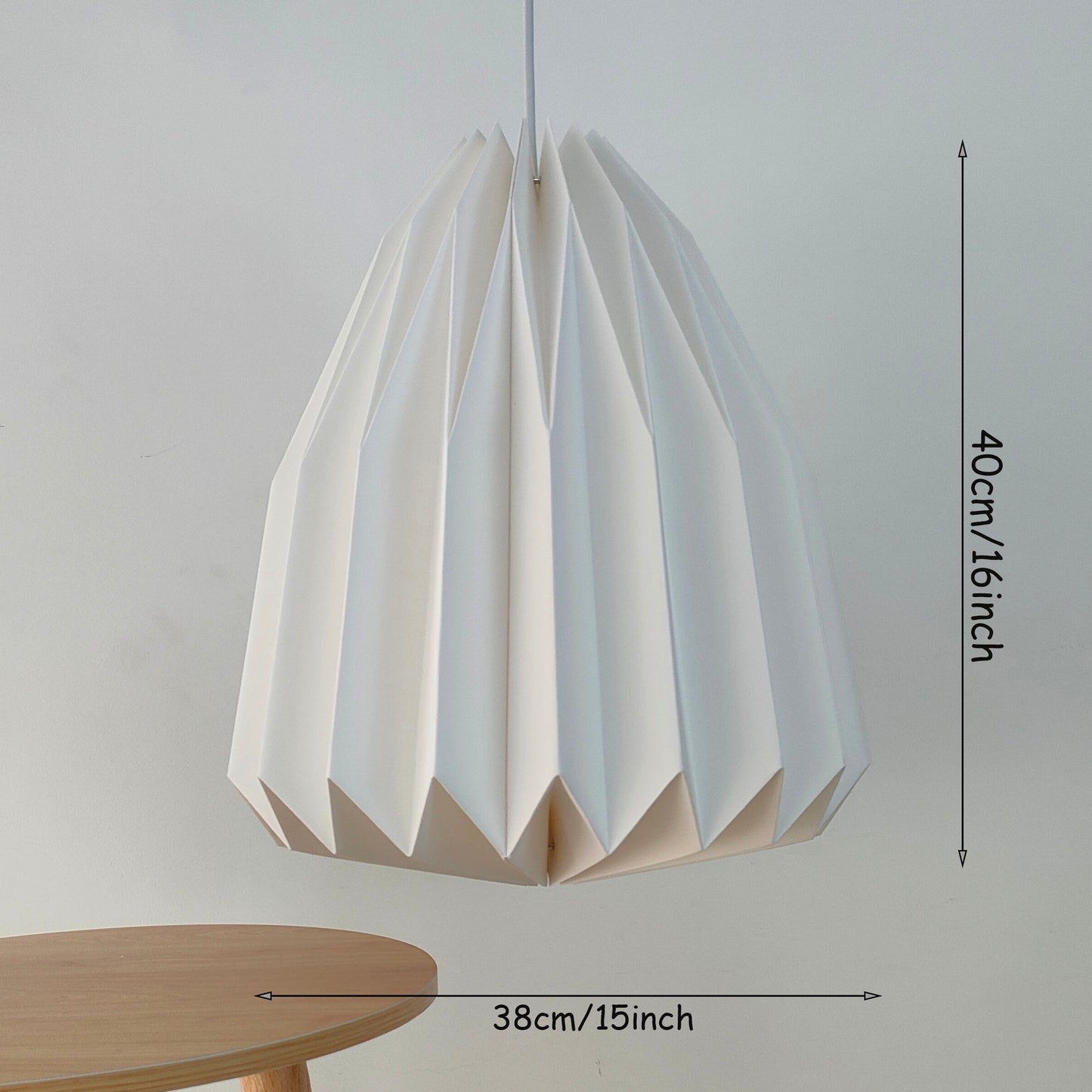 White Minimalist Lampshade Pendant