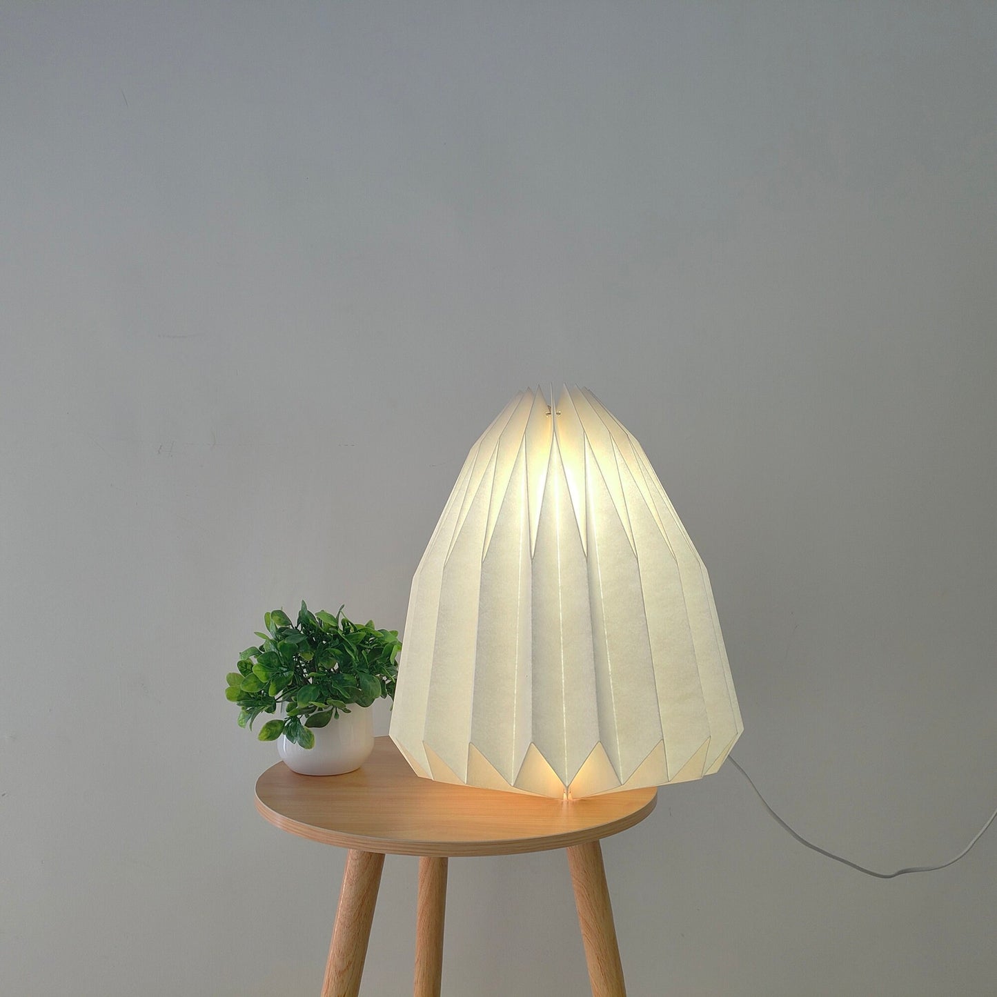 White Minimalist Lampshade Pendant
