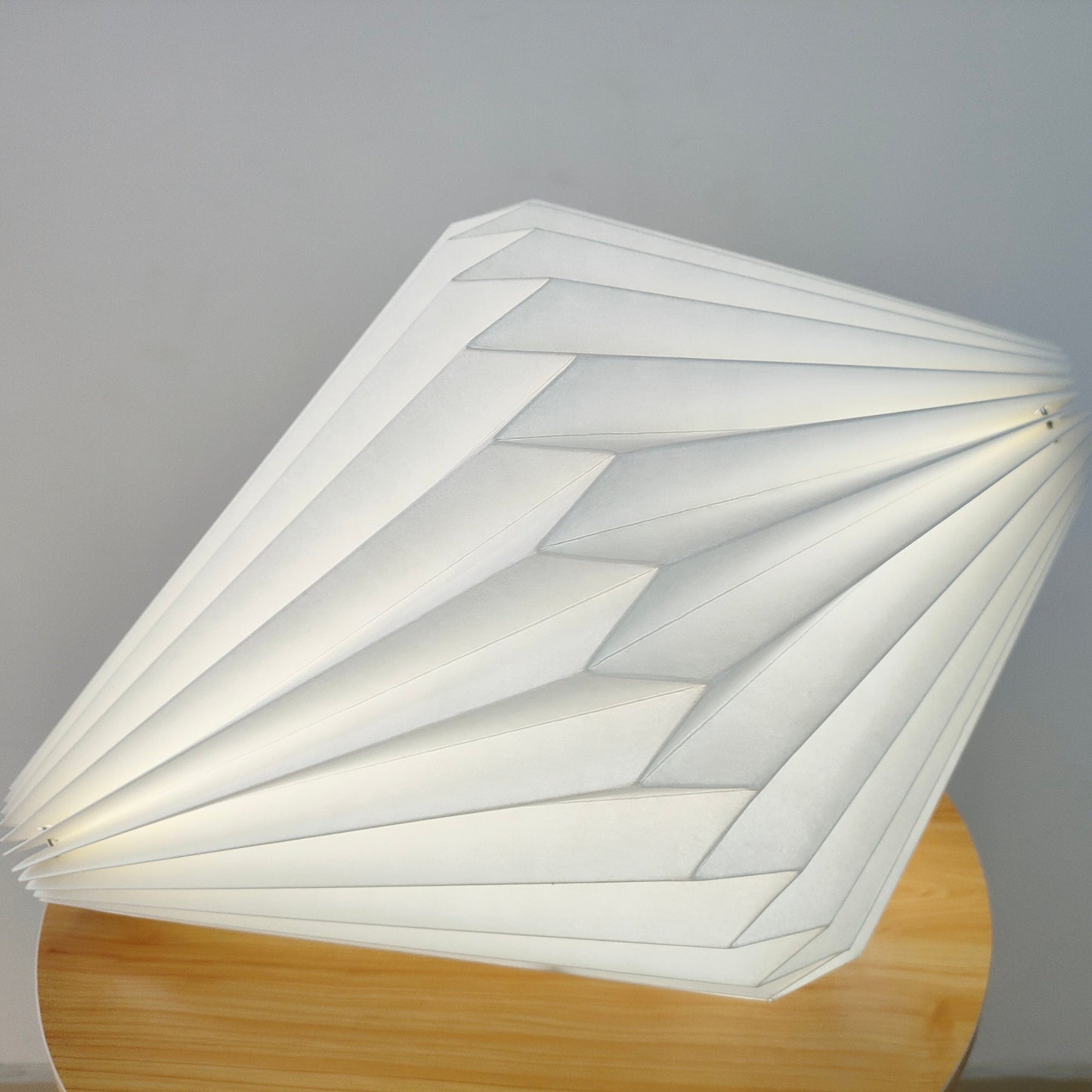 Minimalist Origami Lampshade,Handmade Pendent lights for Home Decor