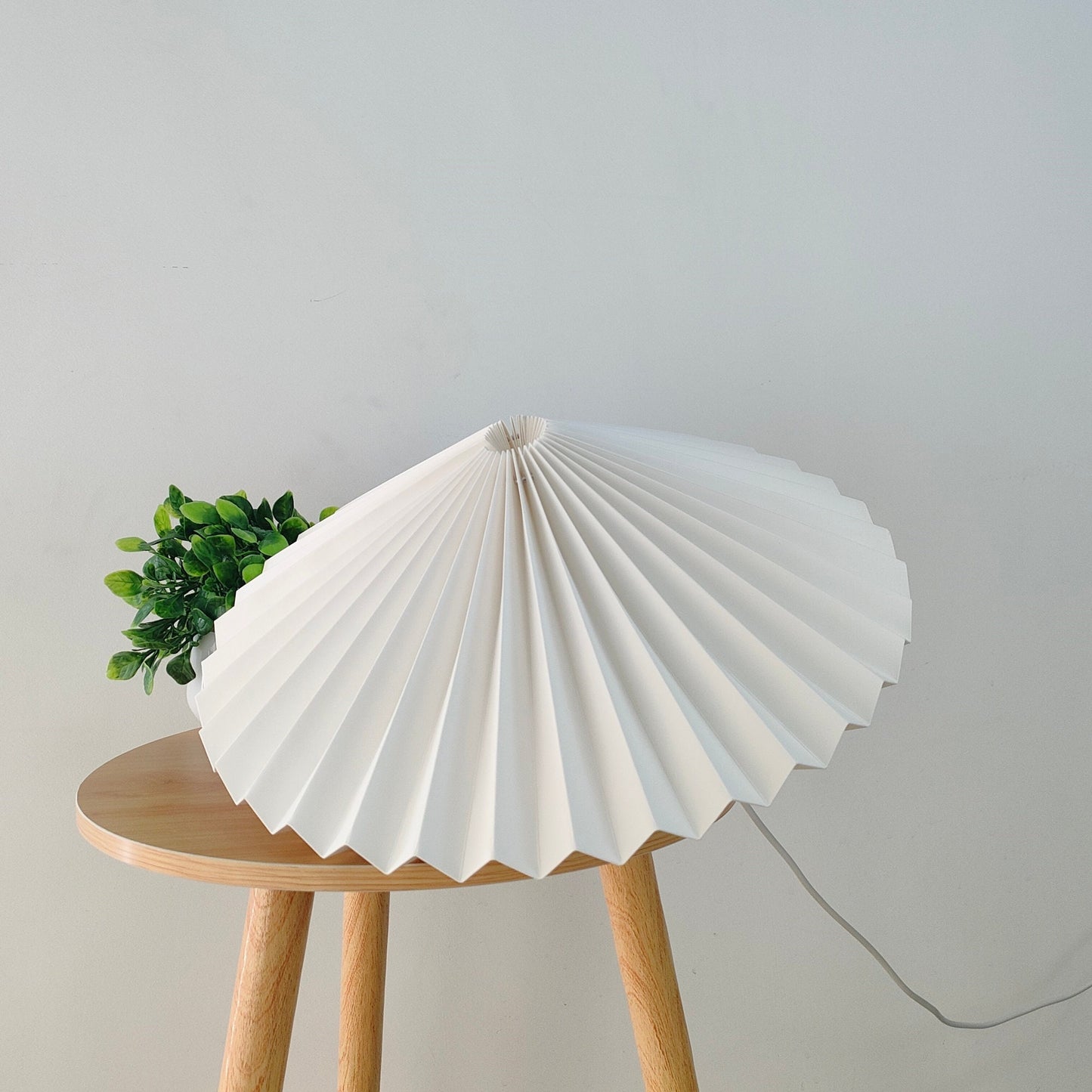 Origami Paper Lampshade Eco-friendly , White Pendant Lights